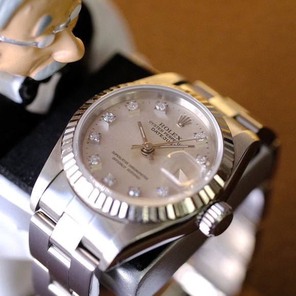 Rolex Datejust  69174 Factory Silver Dial  26mm - Picture 4 of 7